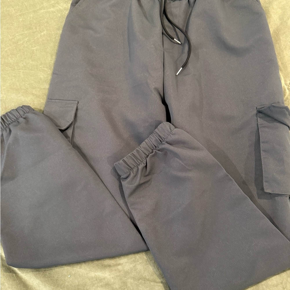 Men's Black Cargo Pants